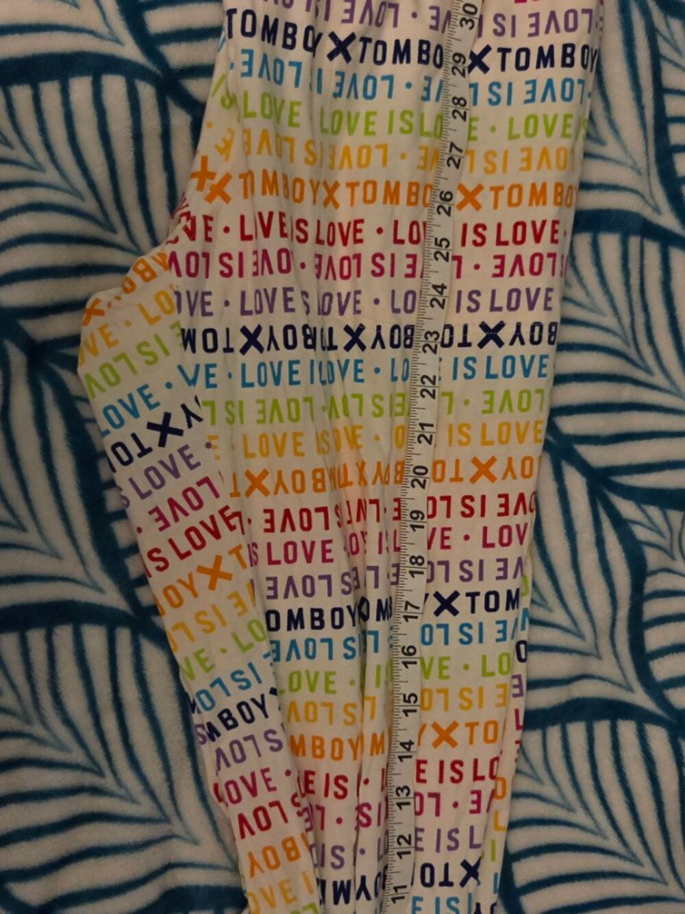 Tomboyx Rainbow Pajama Pants View 2